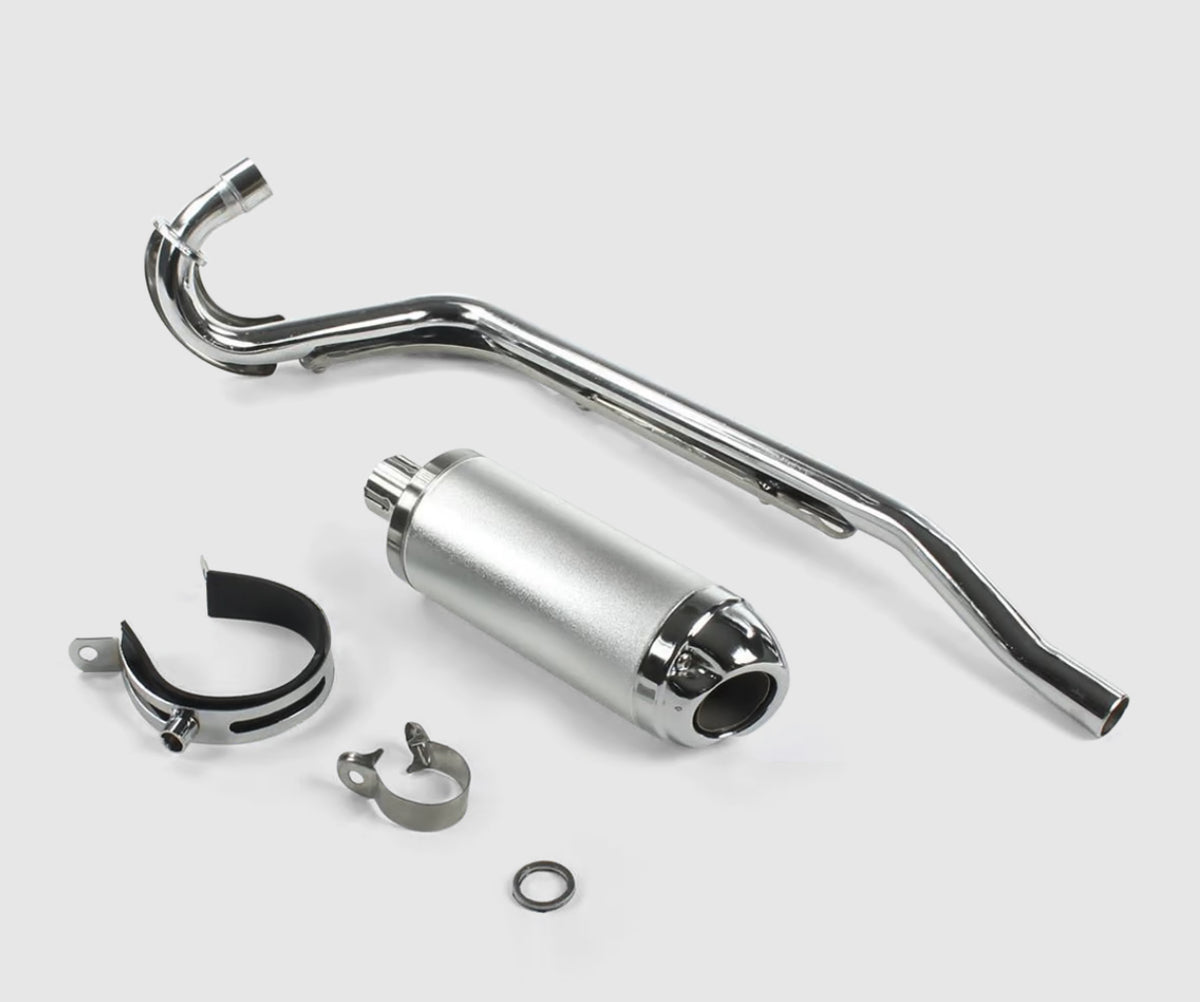 Ligne d'echappement complete inox junior