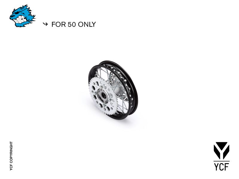 Roue Arrière Complète Ycf 50