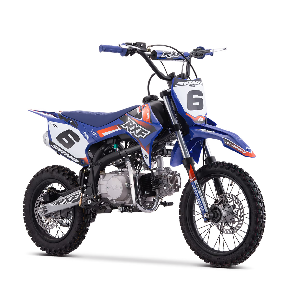 Dirt bike sano rxf rookie 125cc Bleu