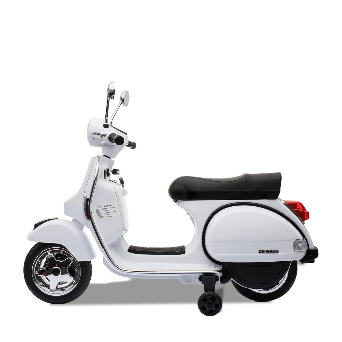 Scooter électrique enfant piaggio vespa px150 Blanc