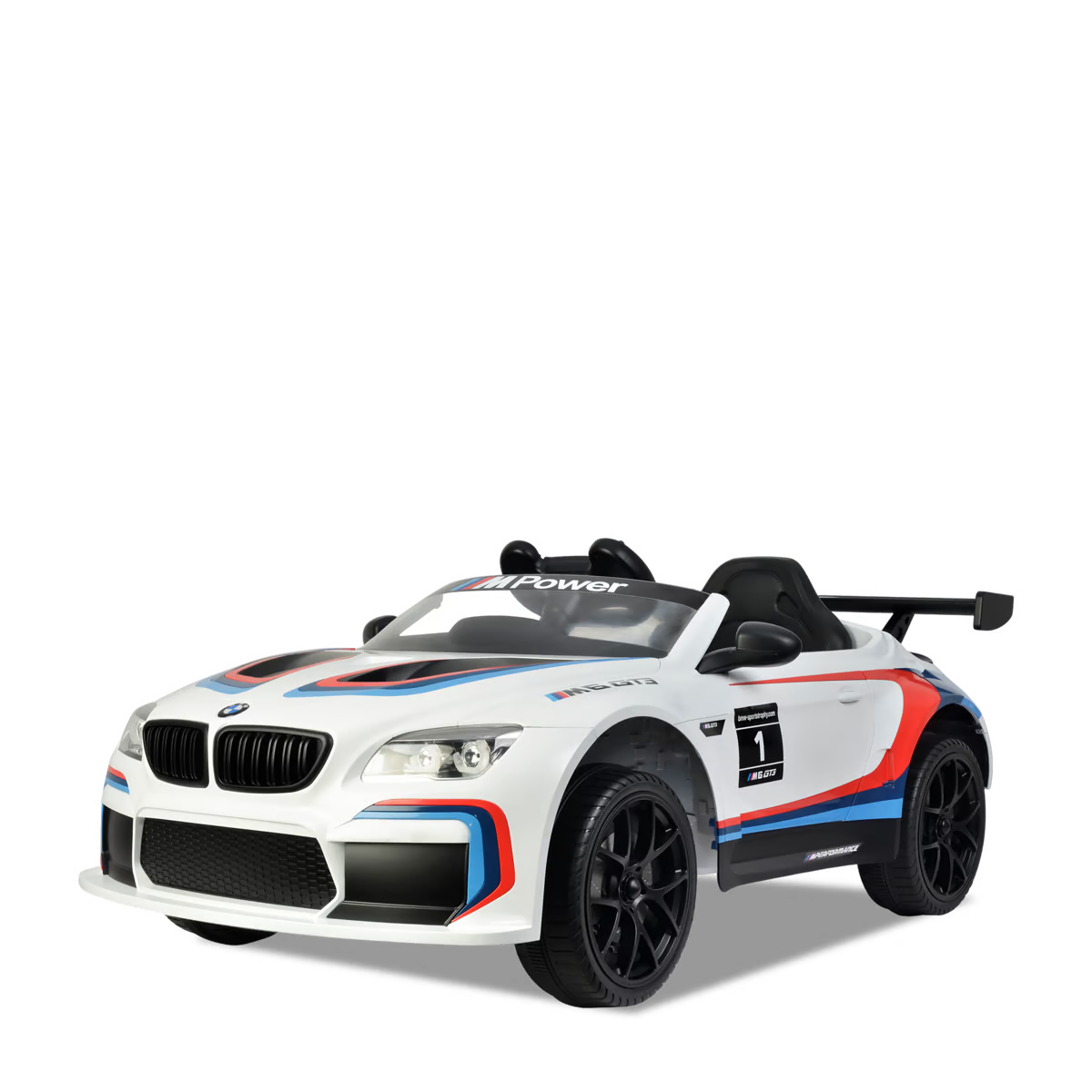 Voiture électrique enfant bmw m6 gt3 Blanc