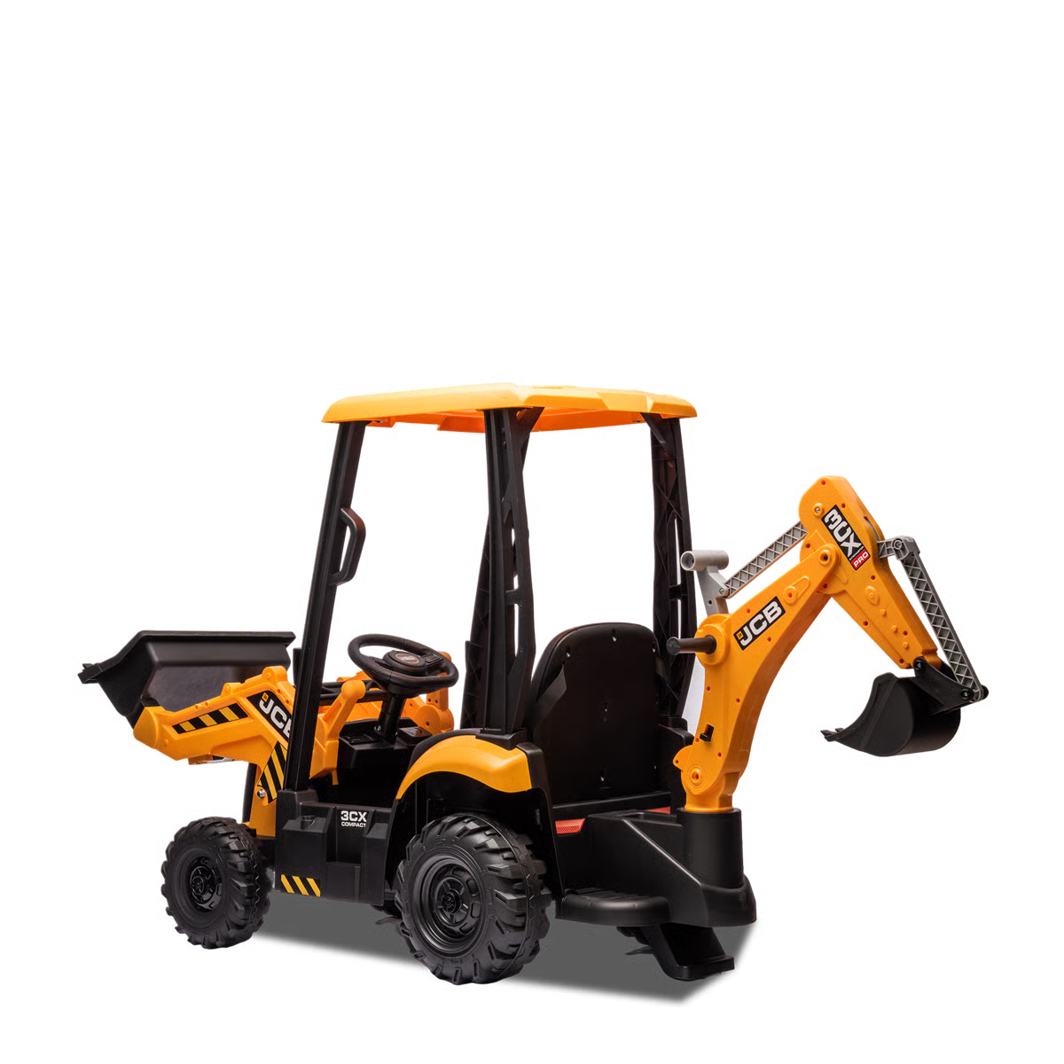Tractopelle électrique enfant jcb 12v Jaune