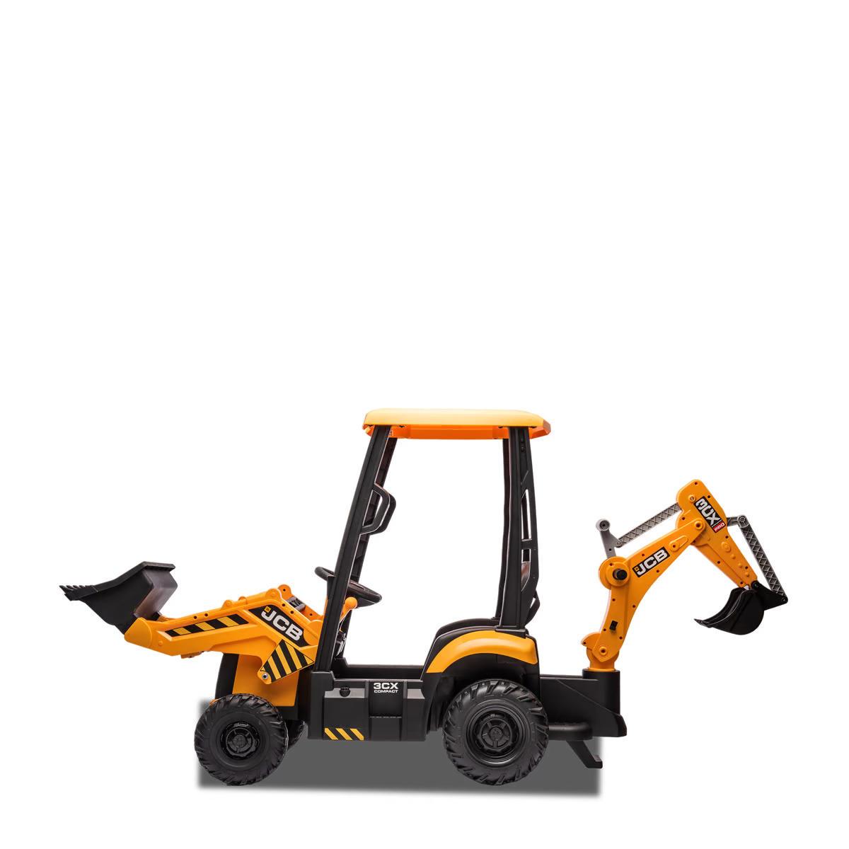 Tractopelle électrique enfant jcb 12v Jaune