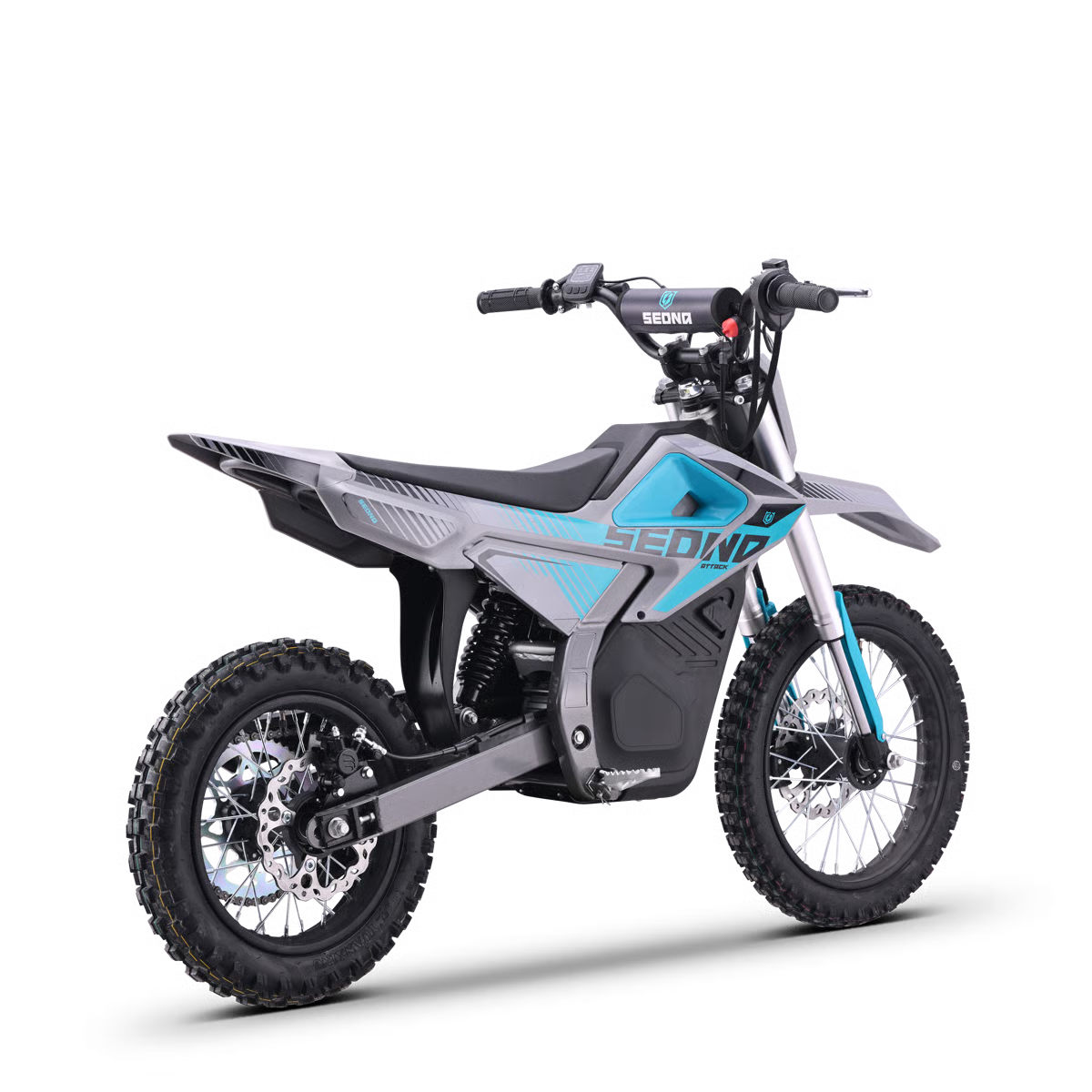 Dirt bike enfant électrique sedna attack 1200 Bleu
