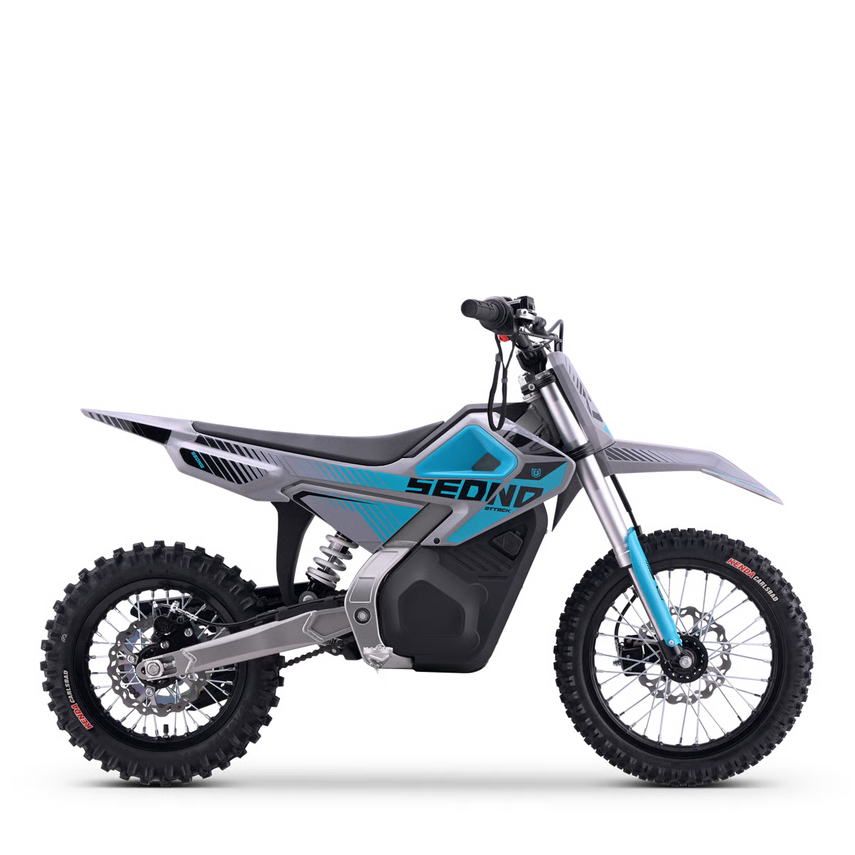 Dirt bike enfant électrique sedna attack pro 1500 Bleu