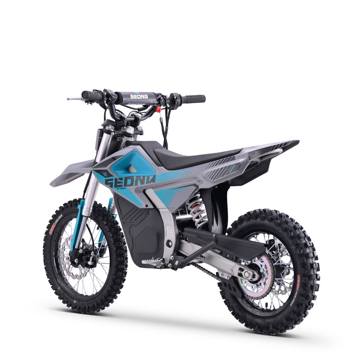 Dirt bike enfant électrique sedna attack pro 1500 Bleu