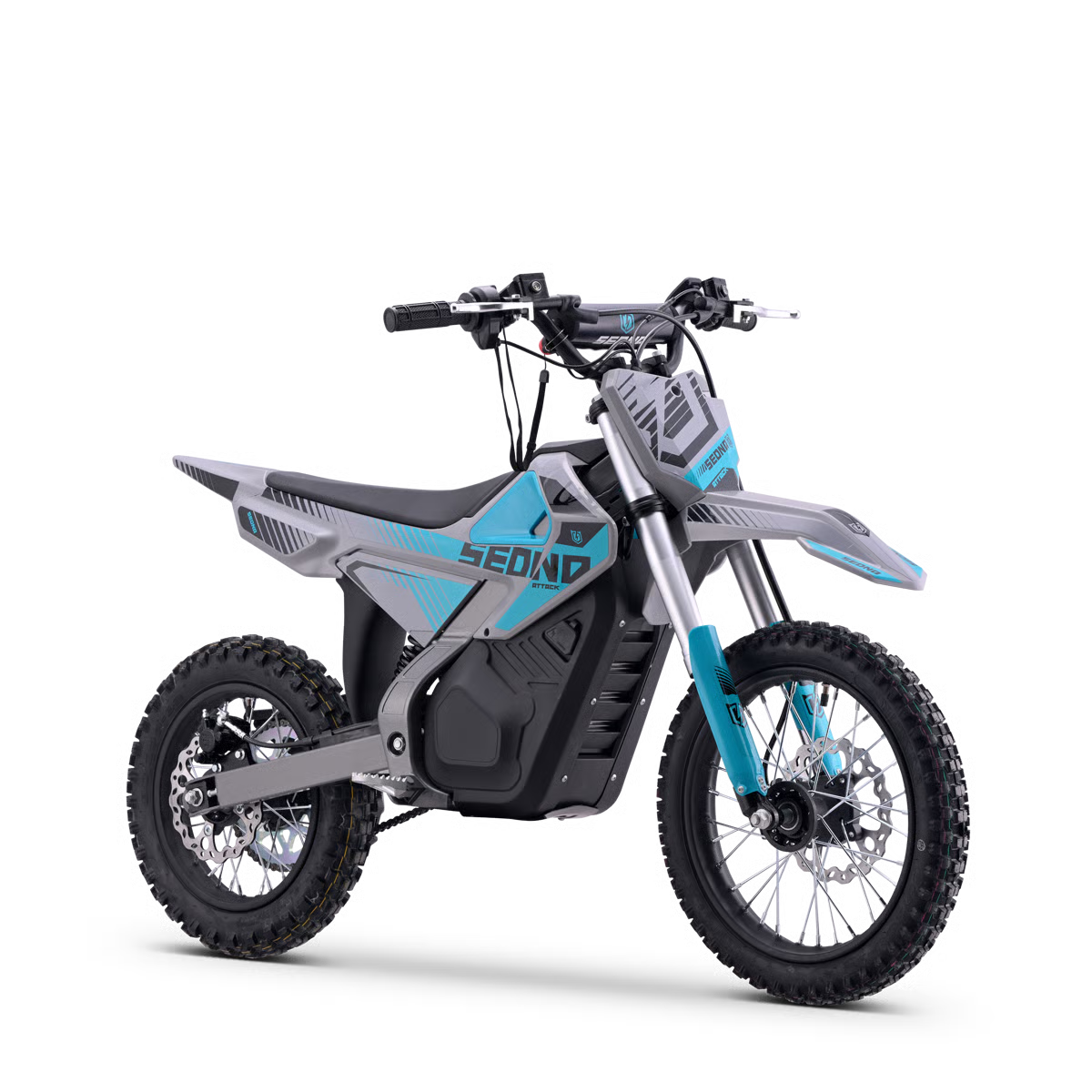 Dirt bike enfant électrique sedna attack 1200 Bleu