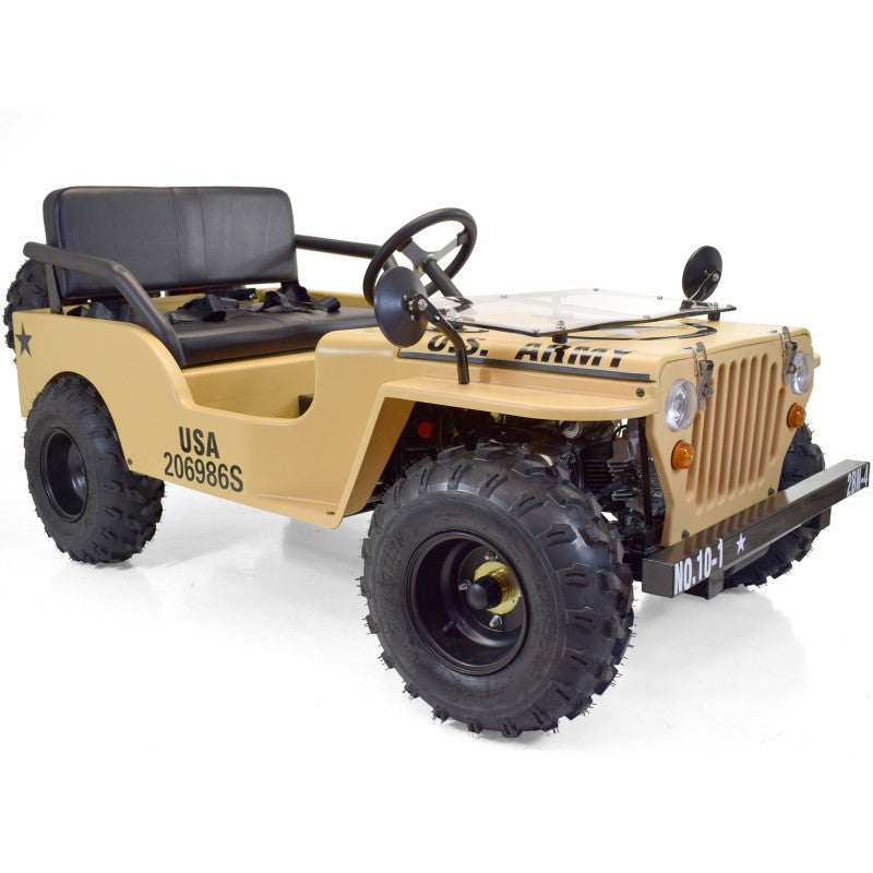 Mini Jeep Willys enfant 150cc 8" Semi Automatique