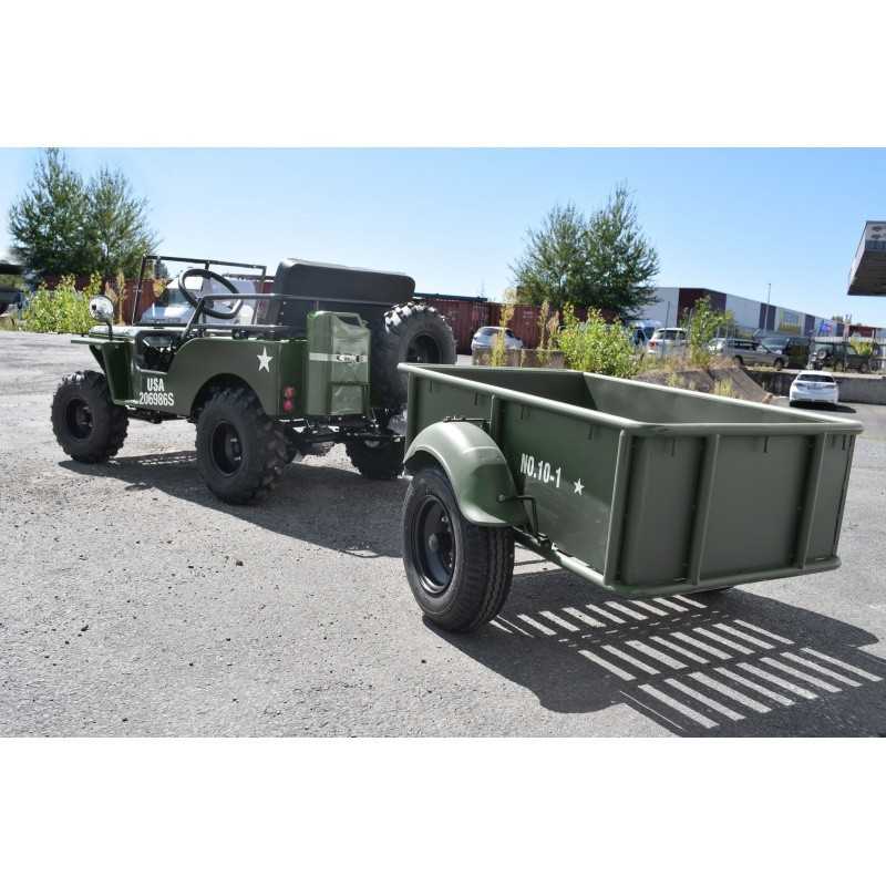Mini Jeep Willys enfant 150cc 8" Semi Automatique