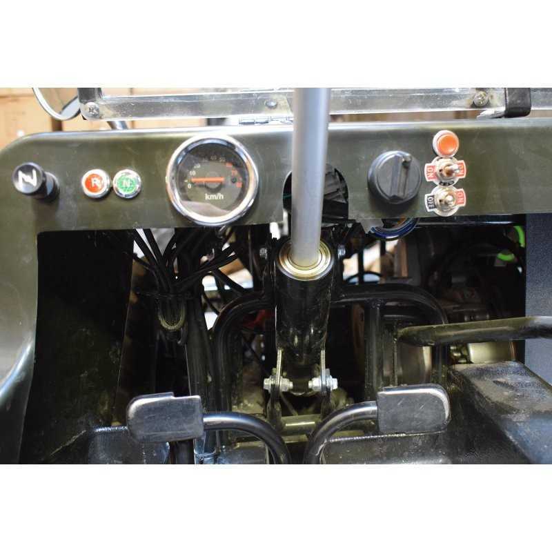 Mini Jeep Willys enfant 150cc 8" Semi Automatique